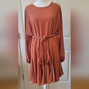 Gianni Bini Burnt Orange Dress - Women's Size Small